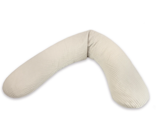 [524740] Theraline | Positioneringskussen Original 190cm Incl Cover Muslin Sandy Beige