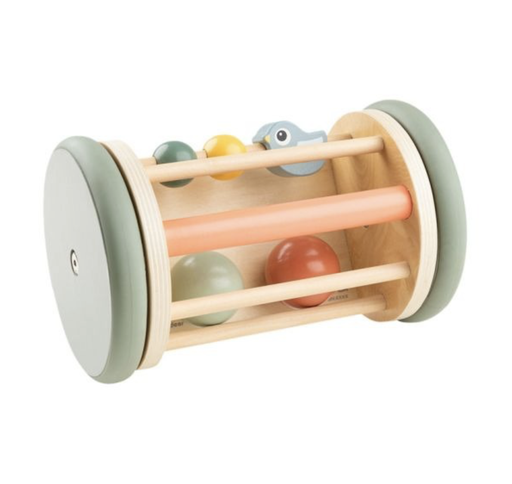 [478001] Done by Deer | Speelgoed vr Park Rolling Activity Mirror Birdee Colour Mix +3M