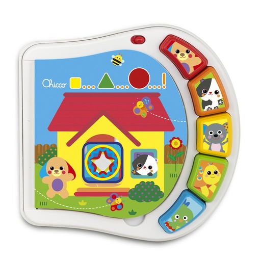 [530013] Chicco | Geluidenboek Puppies Home 6-36mdn