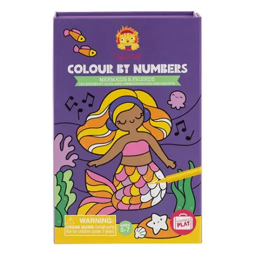 [530106] Tiger Tribe | Colour By Numbers - Mermaids and Friends 