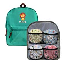 [530945] Timio | Rugzak vr Timio Muziekspeler Discs en Hoofdtelefoon 32x27x9cm