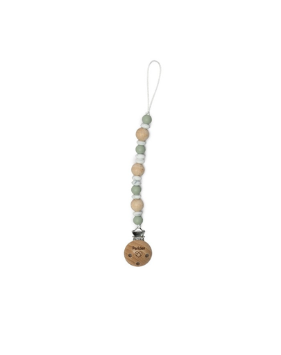 [530971] Pericles | Fopspeenketting Green/Beige