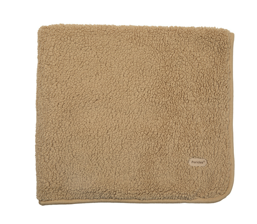 [530996] Pericles | Deken Wieg Caramel 1.5TOG Bruin 75x100cm