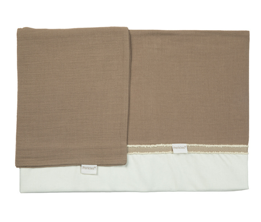 [531014] Pericles | Laken + Sloop Wieg Chocolate