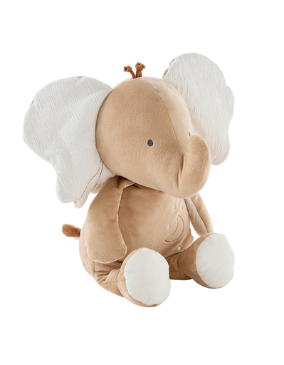 [531078] Noukies | Pluche Knuffel Medium Bali Olifant Beige 40cm