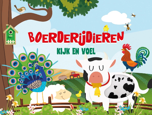 [531207] De Lantaarn | Boek "Kijk en voel Boederijdieren"