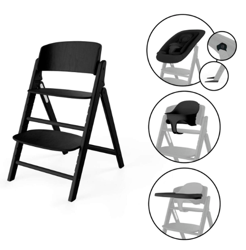 [531411] Cybex | Eetstoel Click&Fold 4in1 Stunning Black