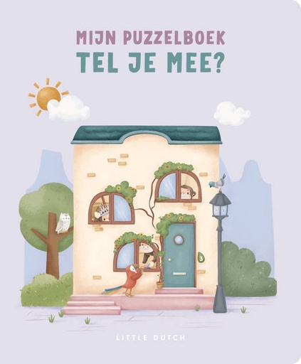 [489221] Little Dutch | Boek "Mijn puzzelboek Tel je mee?"