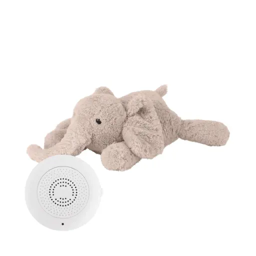 [532846] Flow | Slaapknuffel George Heartbeat Comforter George Blush Oplaadbaar met USB