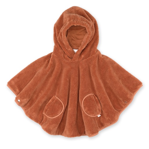 [533141] Bemini | Poncho Softy Roest 9-36m