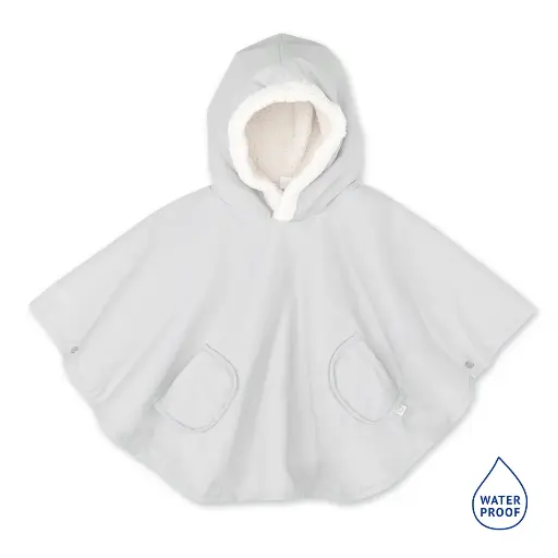 [533201] Bemini | Poncho Outdoor Teddy Waterdicht Plum 9-36m