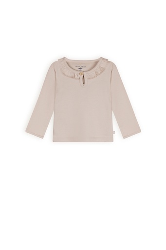 Petite Maison x Nono | T-shirt Girls Kaya Longsleeve Oatmeal