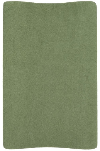 [533443] Meyco | Waskussenhoes Badstof Olive Green 50x70cm 2-pack