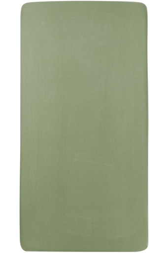 [533460] Meyco | Hoeslaken Juniorbed Olive Green Groen 70x140/150cm