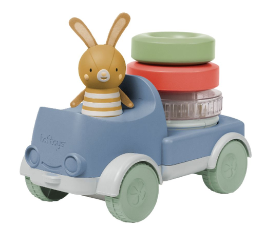 [533731] Taf Toys | Educatief Speelgoed Auto Bunny Stacker Truck