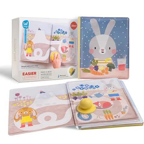 [533733] Taf Toys | Boek Peek A Boo Waterboek