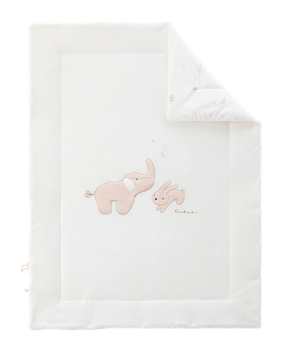 [534145] Noukies | Deken Wieg Bali & Snow 75x100cm