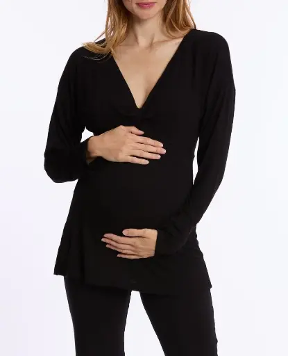 Cache Coeur | T-shirt Louna Black
