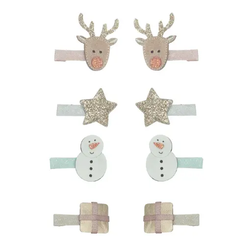 [534328] Mimi & Lula | Haarspeld Reindeer mini clips 8-pack