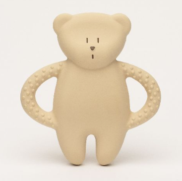 [488395] Moonie | Bijtring Teether Bear Sand Natur
