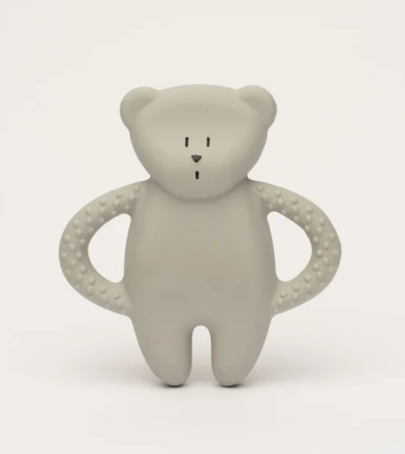 [488396] Moonie | Bijtring Teether Bear Grey