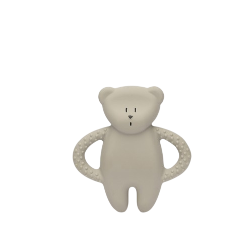 [488396] Moonie | Bijtring Teether Bear Grey