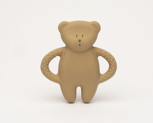 [488392] BIJTRING | Moonie Teether Bear cappuccino 