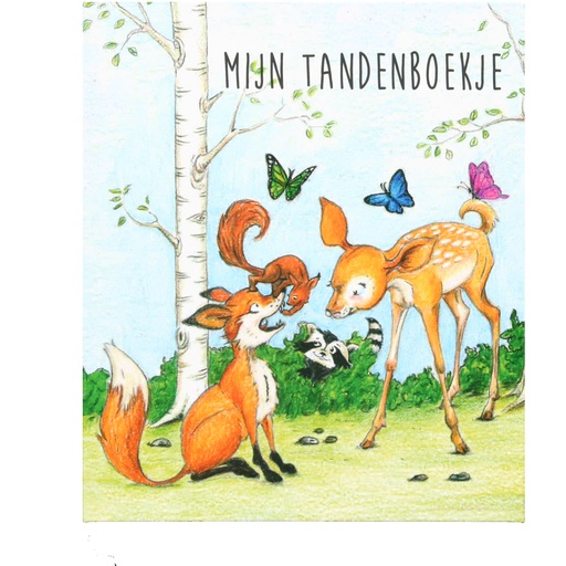 [534634] Tandenpret | Tandenboekje Bosvriendjes
