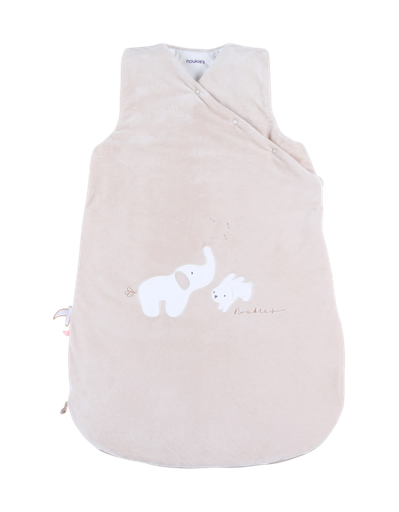 [534659] Noukies | Slaapzak Bali & Snow Olifant Beige 70cm