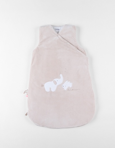 [534659] Noukies | Slaapzak Bali & Snow Olifant Beige 70cm
