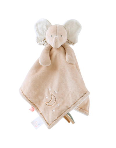 [534715] Noukies | Knuffeldoek Bali Olifant Beige