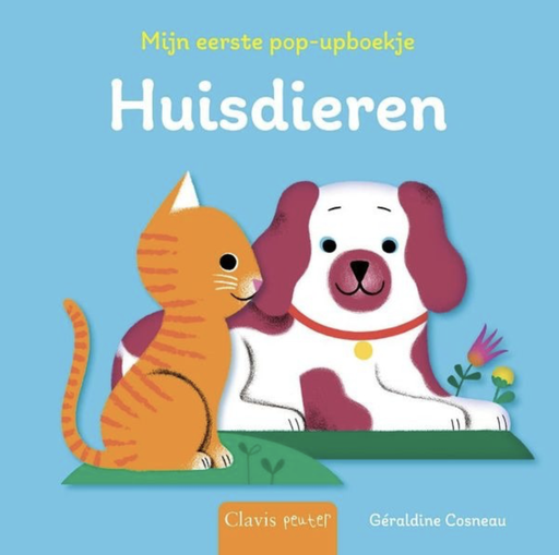 [443145] Clavis | Boek Huisdieren Mijn Eerste Pop-up Boekje - Géraldine Cosneau