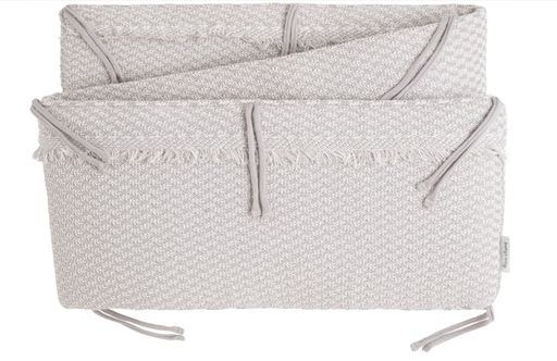 [534824] Baby's Only | Bed/Parkbumper Happiness Urban Taupe/Ecru 30x180cm