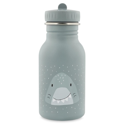 [534868] Trixie | Drinkfles Mr. Shark Blauwgrijs 350ml