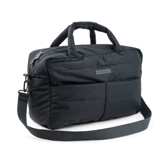 [535368] Done by deer | Verzorgingstas Quilted Changing Bag Black, incl luiermat en schouderriem 