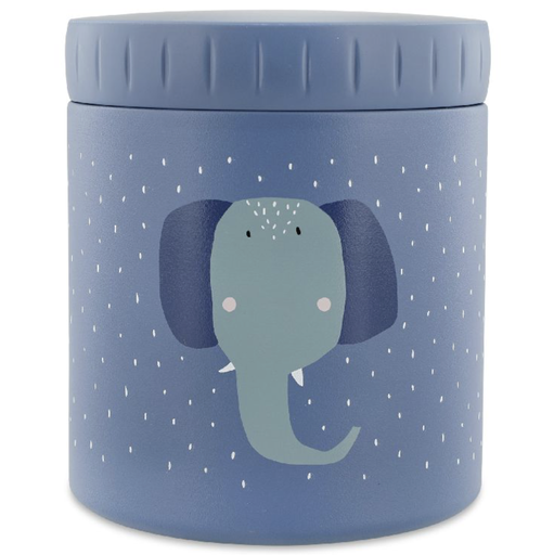 [536095] Trixie | Lunchpot Isothermisch Mrs. Elephant Blauw 500ml