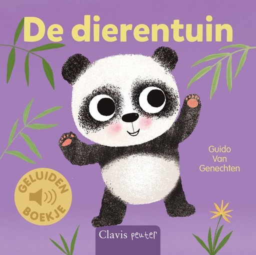 [536282] Clavis | Boek De Dierentuin Geluidenboekje - Guido Van Genechten