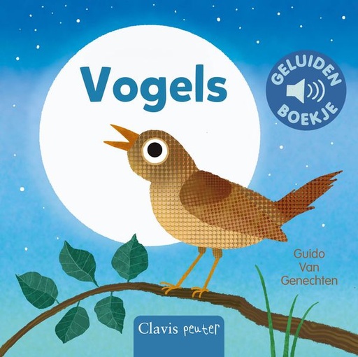 [536318] Clavis | Boek Vogels Geluidenboekje - Guido Van Genechten