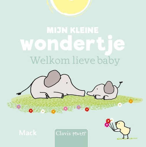 [536322] Clavis | Boek Mijn Klein Wondertje Welkom Lieve Baby - Mack Van Gageldonk