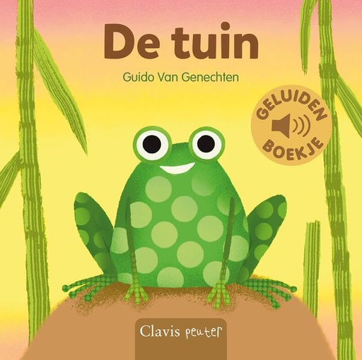 [536331] Clavis | Boek De Tuin Geluidenboekje - Guido Van Genechten