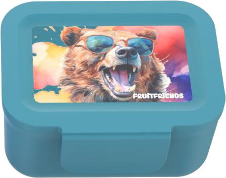 [537153] Lunch Buddies | Koekendoosje Animals Bear 130x95x50mm