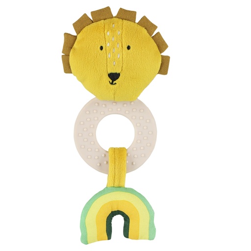 [537272] Trixie | Bijtring Mr Lion Grijp en Bijtspeelgoed 6x3,5x20cm