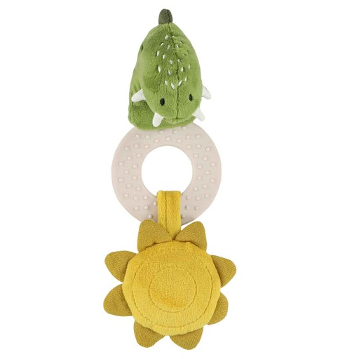 [537273] Trixie | Bijtring Mr. Dino Grijp en Bijtspeelgoed 6x3.5x20cm