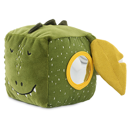 [537282] Trixie | Activiteitenkubus Mr Dino Textiel Groen