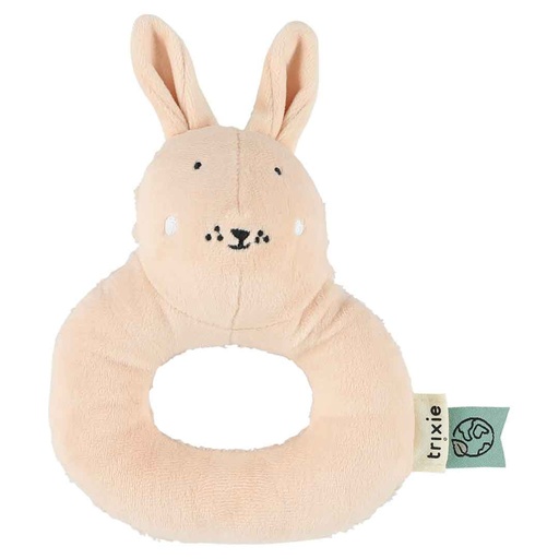 [537307] Trixie | Rammelaar Mrs. Rabbit Ringrammelaar Konijn Ecru