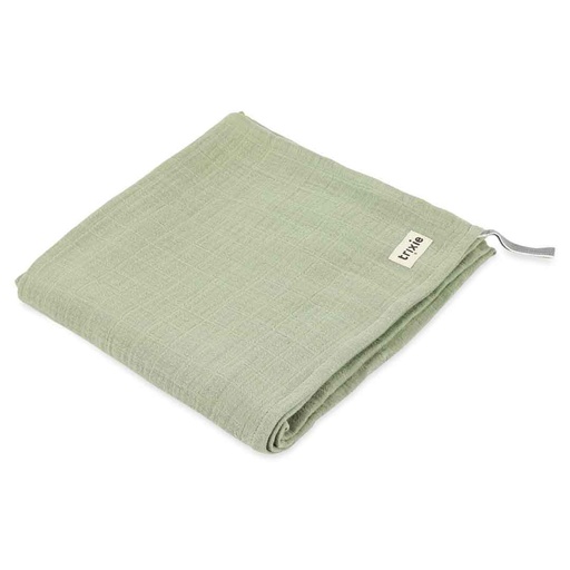 [537339] Trixie | Tetra Doek Bliss Sage Green Groen 110x110cm