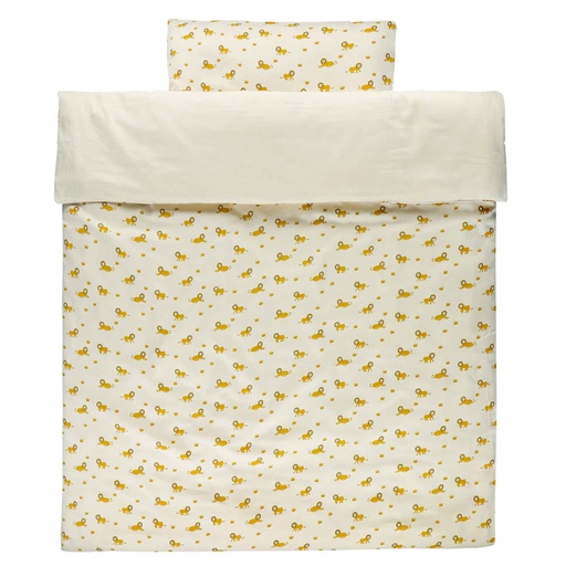 [537355] Trixie | Donsovertrek Lively Lion Ecru 100x140cm