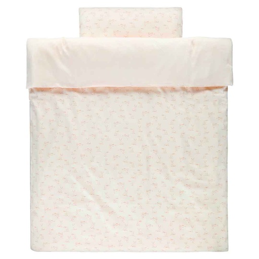 [537373] Trixie | Donsovertrek Rosy Rabbit Roze 100x140cm