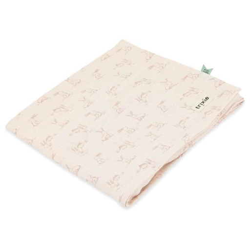 [537379] Trixie | Tetra Doek Rosy Rabbit Roze 110x110cm