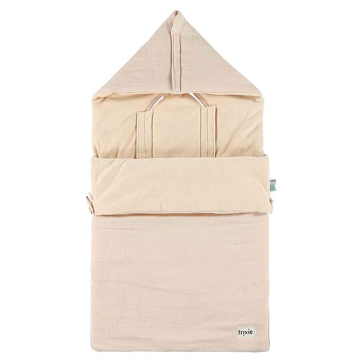 [537386] Trixie | Voetenzak vr Autostoel Gr 0+ Bliss Blossom